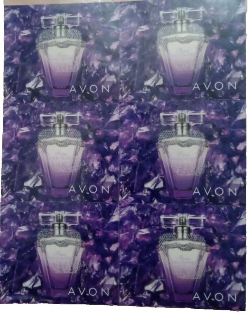 Rare Amethyst Avon Sample Pack , Sealed In Pack